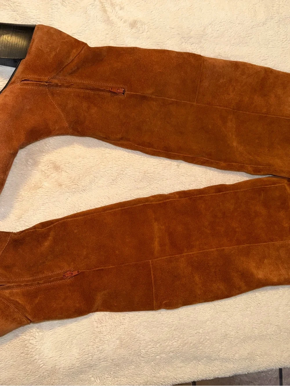 River Island Tall Slouch Suede Over the Knee Boots - 10 us / 41 Eu